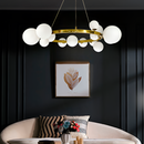 Люстра Modo whire bubble 15хG9 Gold + White 250418-100004407
