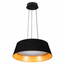 Підвісний світильник чорний з пультом D - 46 cm Led 44W Black Wooden Forest 260531-100007943
