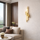 Настінний світильник золотий H-65 cm Led 18W Gold+White Curl 260319-100007693