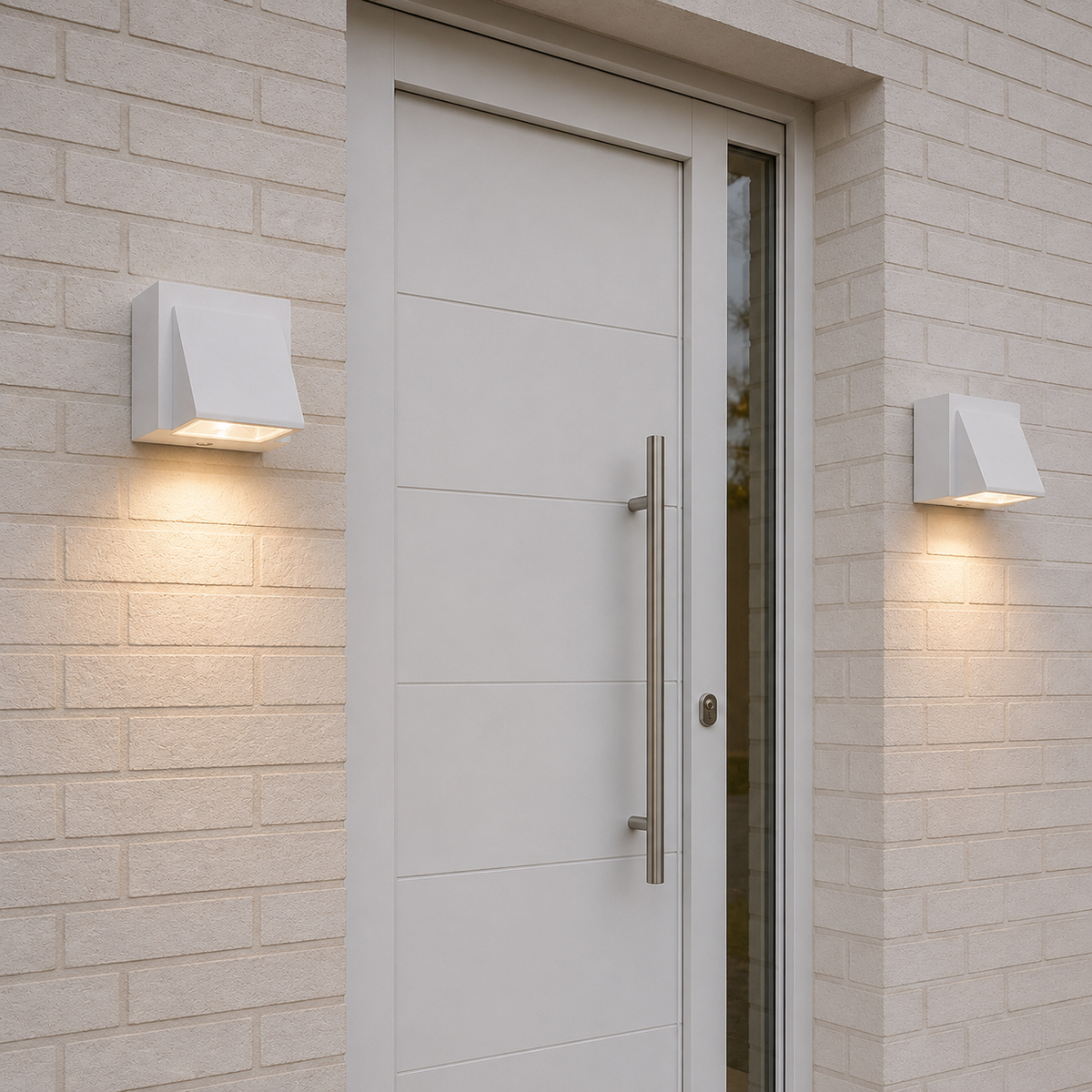 Настінний білий вуличний світильник Led 3W IP54 3000K White Willow 260719-100008326