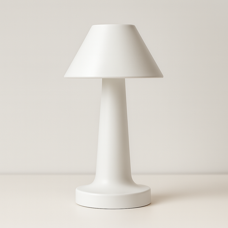 Лампа настільна автономна Cone led lamp White 240566-100003345