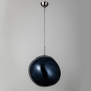 Підвісний світильник синій з плафоном органічної форми D-15 cm / 18 cm / 28 cm / 38 cm E27 Dark Blue Melt Plazma 251231-100006838