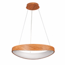 Підвісний світильник бежевий з пультом D - 52 cm Led 80W Beige Wooden Forest 260531-100007945