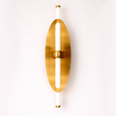 Світильник золотий настінний H-44 cm Led 10W Gold Oval Candlestick 260319-100007718