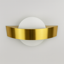 Настінний світильник золотий з овальним розсіювачем L-25 cm Led 4W Gold Arc Ball 250818-100005793