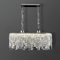 Люстра Crystal L-100cm Silver 250488-100004547