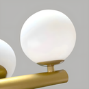 Люстра Bollo Row L-100cm Gold + White 250576-100004701