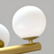Люстра Bollo Row L-100cm Gold + White 250576-100004701