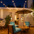 Гірлянда вулична чорна під лампи L-25м E27х50 IP65 Black Fairy Garland 251064-100006424