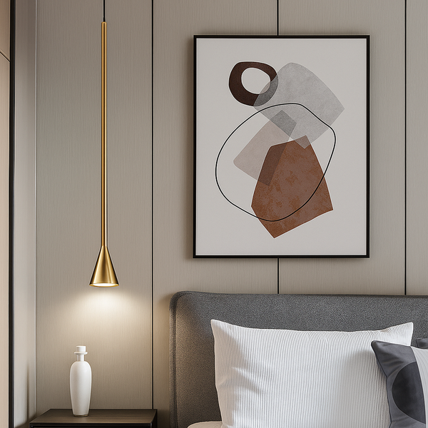 Підвісний світильник Cone long 3W GU10 Gold 250458-100004471