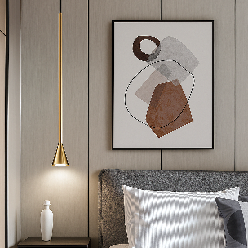 Підвісний світильник Cone long 3W GU10 Gold 250458-100004471