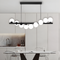 Люстра Bollo Row L-100cm Black + White 250576-100004702