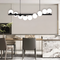 Люстра Bollo Row L-100cm Black + White 250576-100004702