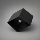 Настінний чорний вуличний світильник L-17 cm Led 10W IP54 3000K Black Lucy 260619-100008308
