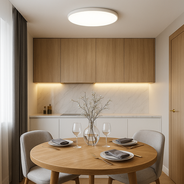 Стельовий світильник світлодіодний з пультом Color baby D300 Led 24W RGB White DS-Design 240458-100003236