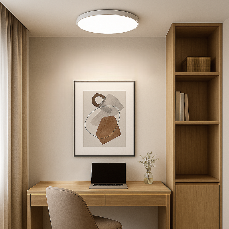 Стельовий світильник світлодіодний з пультом Color baby D300 Led 24W RGB White DS-Design 240458-100003236