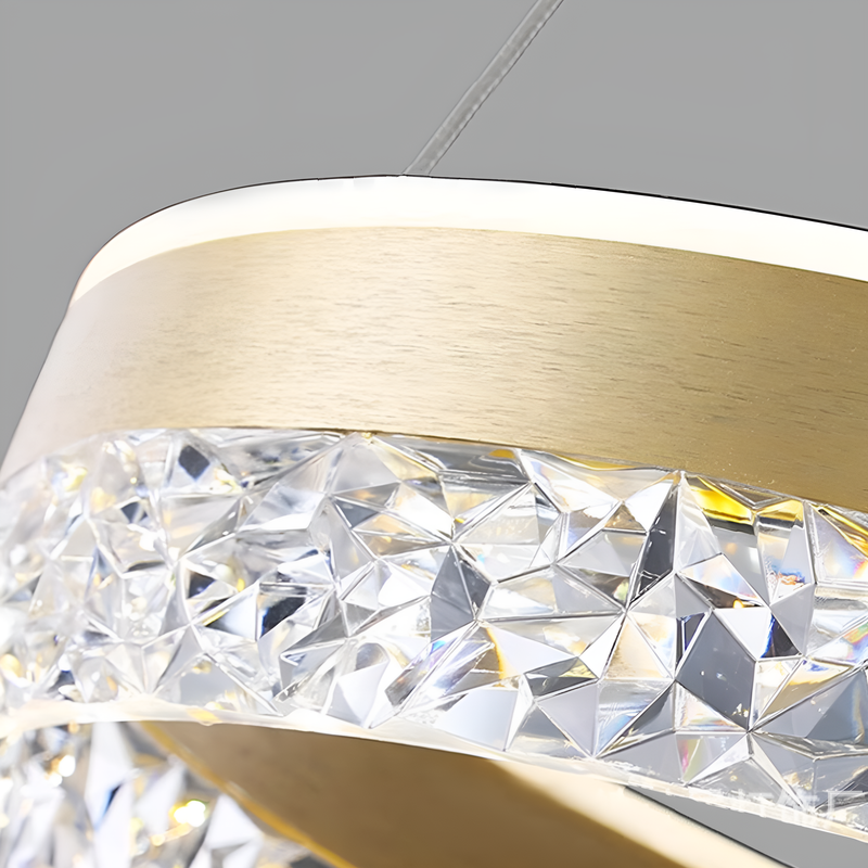 Люстра Circle Gold D-50cm 96W 250576-100004706