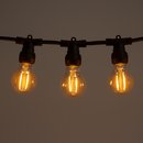 Гірлянда вулична чорна під лампи L-13м E27х20 IP65 Black Fairy Garland 251064-100006425