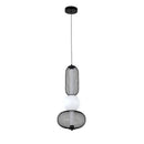 Підвісний світильник H-48 cm Led 5W 3000K Black+White Lattice 260131-100007202