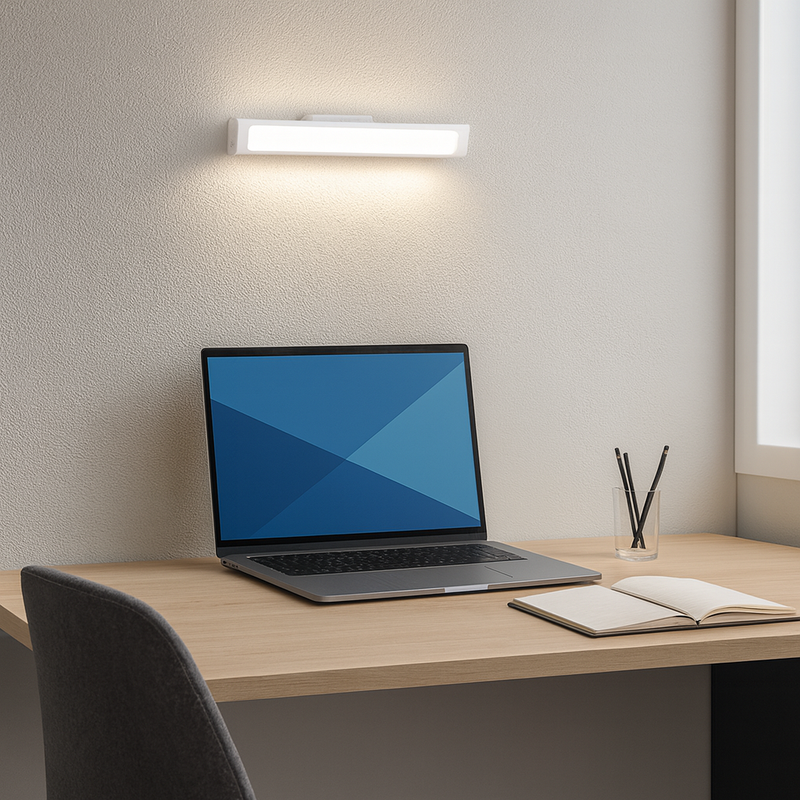 Акумуляторний  світильник білий світлодіодний накладний з магнітом L-35 cm Led 5W White Stick Lamp 251064-100006421