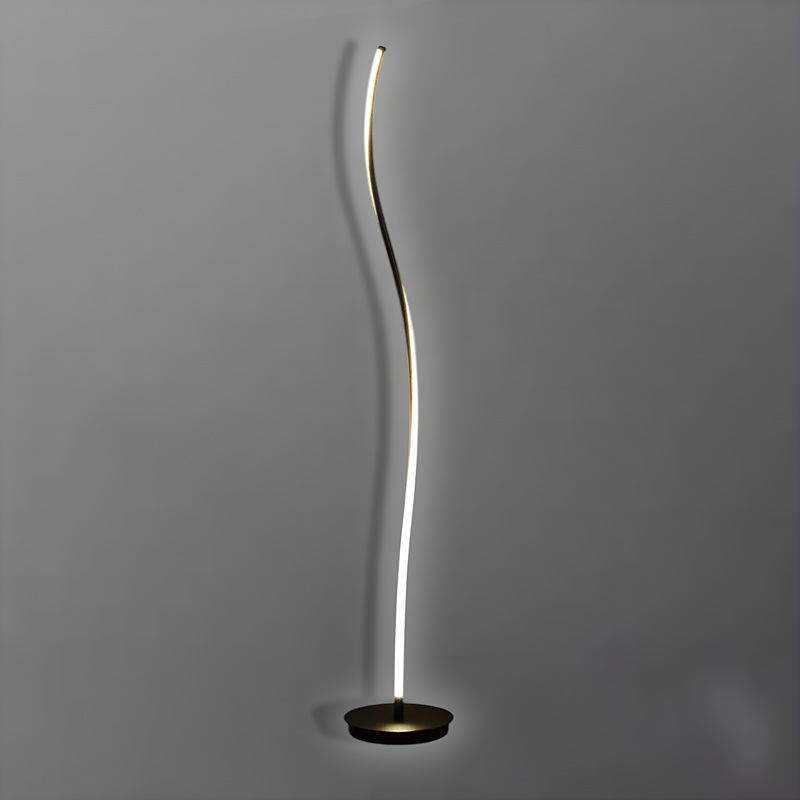 Торшер Wave Black H-144cm Led 250558-100004747
