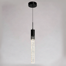 Світильник чорний підвісний з прозорим плафоном H-200 cm Led 5W 4000K Black tubes Bubble Slim 260119-100007131