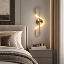 Бра золоте з гнучким плафоном  H-56 cm Led 6W 4000K Rope Treble Clef 241036-100003910