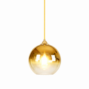 Підвіс Куля Mirror Н-45 cm D-20 cm / D-25 cm Gold 240722-100003470