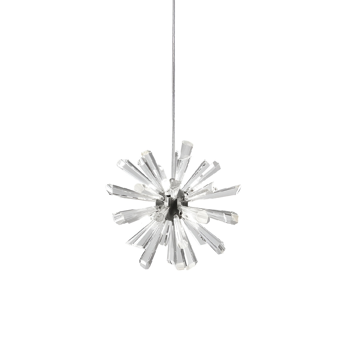 Підвісний світильник D-25 cm 8xG4 Chrome Frost Elegance 260118-100007008