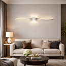 Настінні світильники білі L-60 cm / L-100 cm Led White Double Waves 251222-100006795