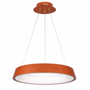 Підвісний світильник коричневий з пультом D - 50 cm Led 74W Brown Wooden Forest 260531-100007949