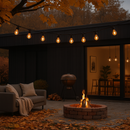 Гірлянда вулична чорна під лампи L-8м E27х10 IP65 Black Fairy Garland 251064-100006426