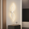 Настінні світильники Double waves White cm 3000K-6000K H-60 cm Led 12W / H-80 cm Led 16W 241219-100003990