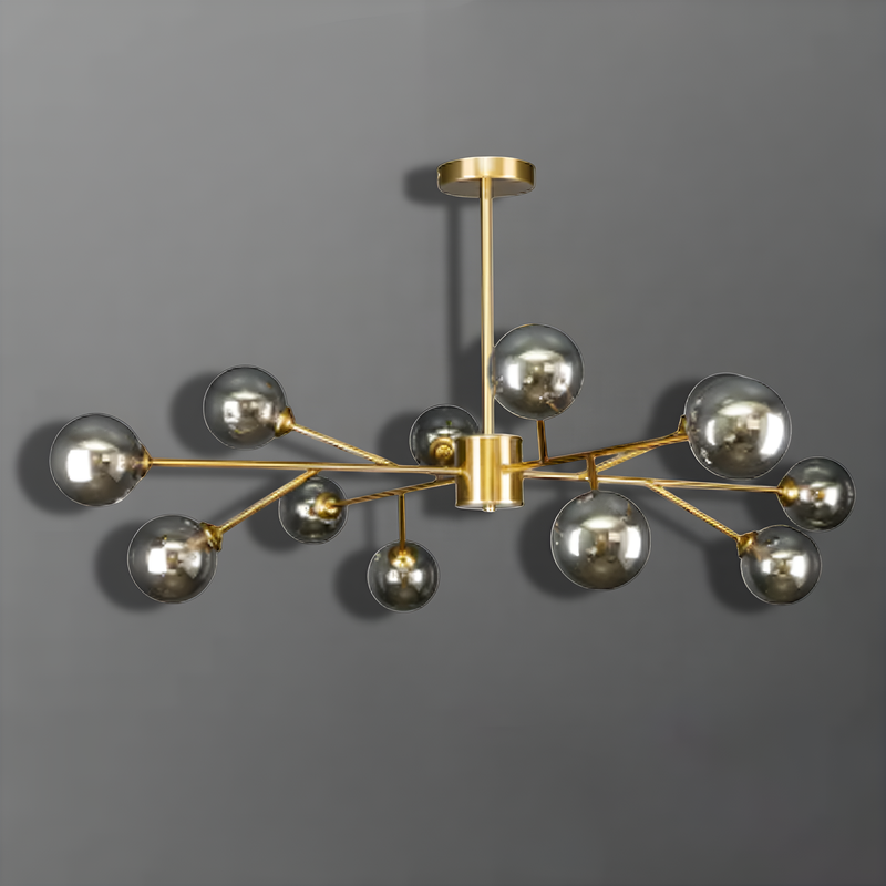 Люстра Berries G9х12 D-105cm Gold + Black 250431-100004560