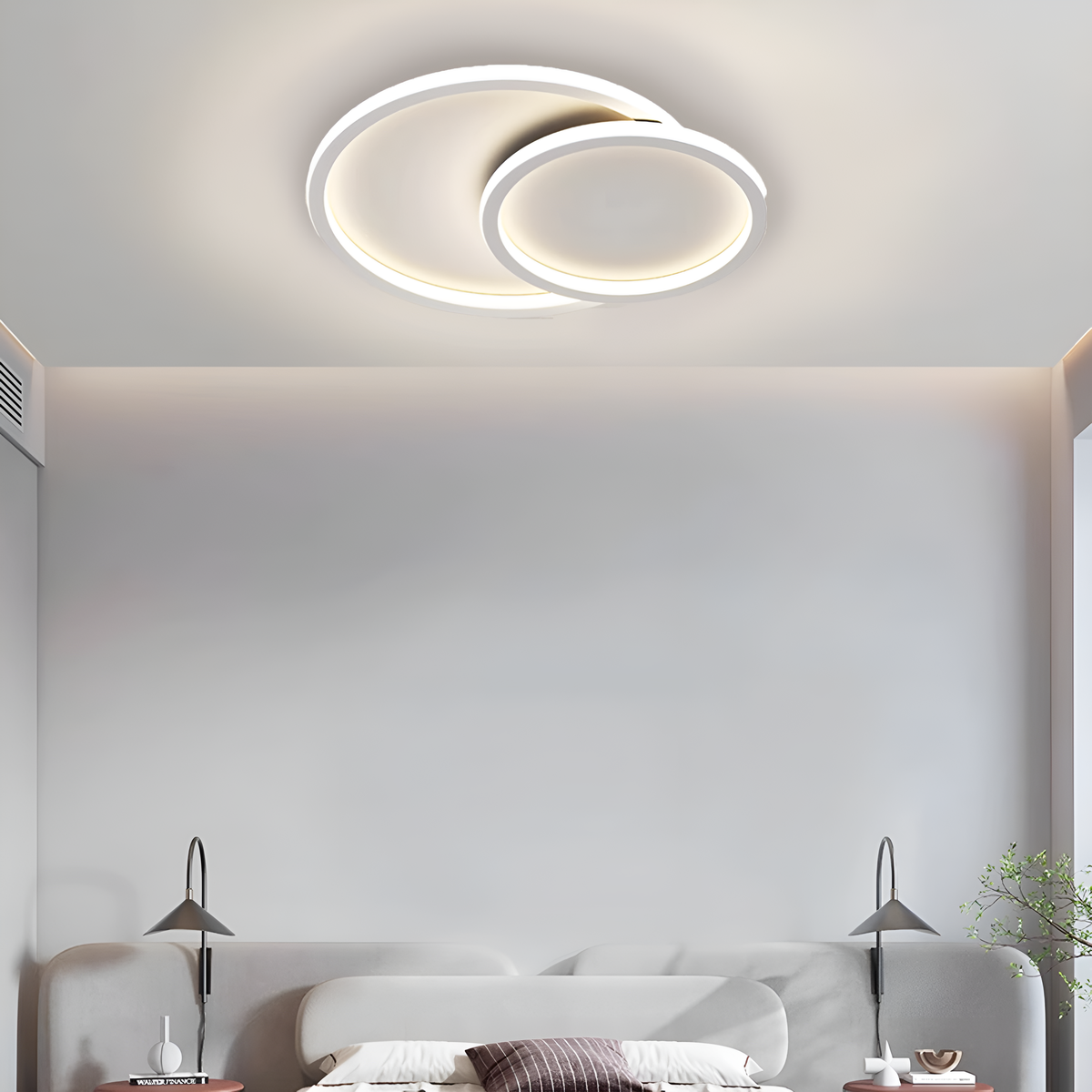 Стельовий світильник лед Geometry White 54W LED 250431-100004617