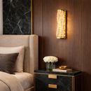 Світильник золотий настінний з кришталевим плафоном H-46 cm Led 15W Gold Crystal Unit 260319-100007719