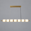 Люстра золота видовжена L-100 cm Led 36W Gold+White Zeffir 260936-100008797