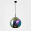 Підвісний світильник райдужний з плафоном органічної форми D-15 cm / 18 cm / 28 cm / 38 cm E27 Multicolor Melt Plazma 251231-100006846