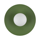 Настінний світильник зелений D-28 cm G9 Green Colours 260340-100007733