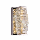 Світильник срібний настінний з кришталевим плафоном H-26 cm Led 10W Chrome Crystal Unit 260319-100007721