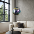 Підвісний світильник райдужний з плафоном органічної форми D-15 cm / 18 cm / 28 cm / 38 cm E27 Multicolor Melt Plazma 251231-100006846