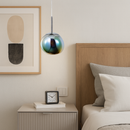 Підвісний світильник райдужний з плафоном органічної форми D-15 cm / 18 cm / 28 cm / 38 cm E27 Multicolor Melt Plazma 251231-100006846