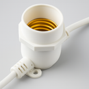 Гірлянда вулична біла під лампи L-13м E27х20 IP65 Black Fairy Garland 251064-100006429