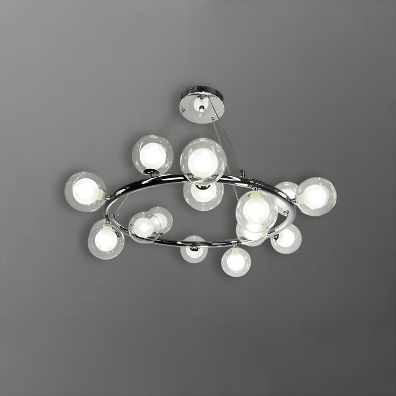 Люстра Modo Clear Bubble D-75cm G9x15 Chrome 250518-100004863