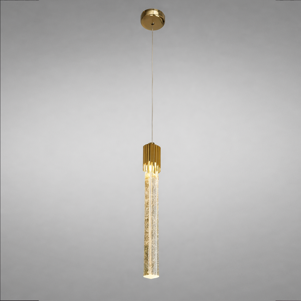 Підвіс золотий 4100К H - 36 cm Led 5W Gold Prisma bubble 220819-100000986
