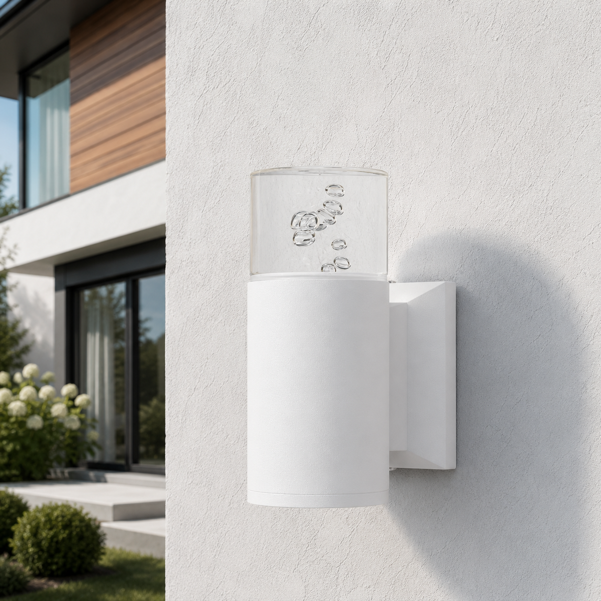 Настінний білий вуличний світильник Led 3W IP54 3000K White Bella 260619-100008165