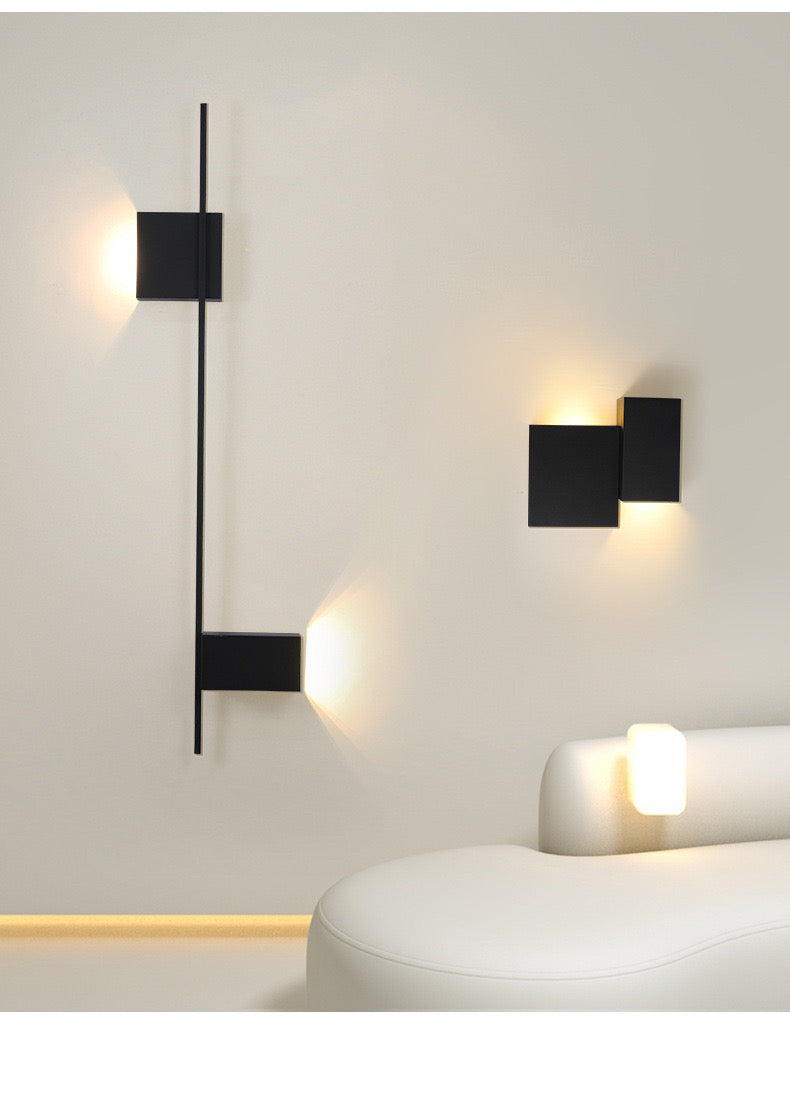 Настінний світильник Cube L260 Led 8W 4000K Black 241118-100003945