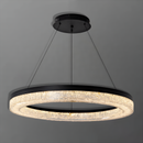 Люстра Ice Circle Black D-40cm / D-60cm/ D-80cm 250622-100005034