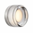Настінний срібний світильник з сірим плафоном D-13 cm Led 3W Silver + Grey Lori 260728-100008401