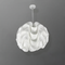 Світильники підвісні білі Квіти 1xE27 D-40 сm / D-50 cm White Wavy flower 250218-100004190